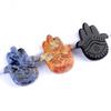 Buddha's Hand Ornaments Natural Stone Mini Decorative Ornament Lucky Gift Spiritual Jewelry Home Decor