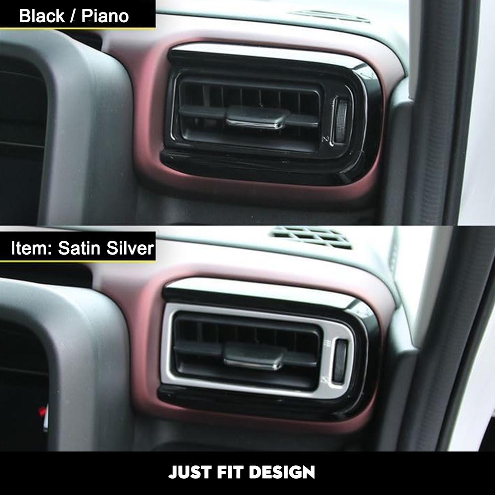 Car Back Rear Air Condition Outlet Vent Frame Cover Trim Interior Decoration For Suzuki Spacia Custom 2024 Modified