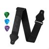 Bass Strap Instrument Accessories Adjustable Length Guitar Shoulder for Electric