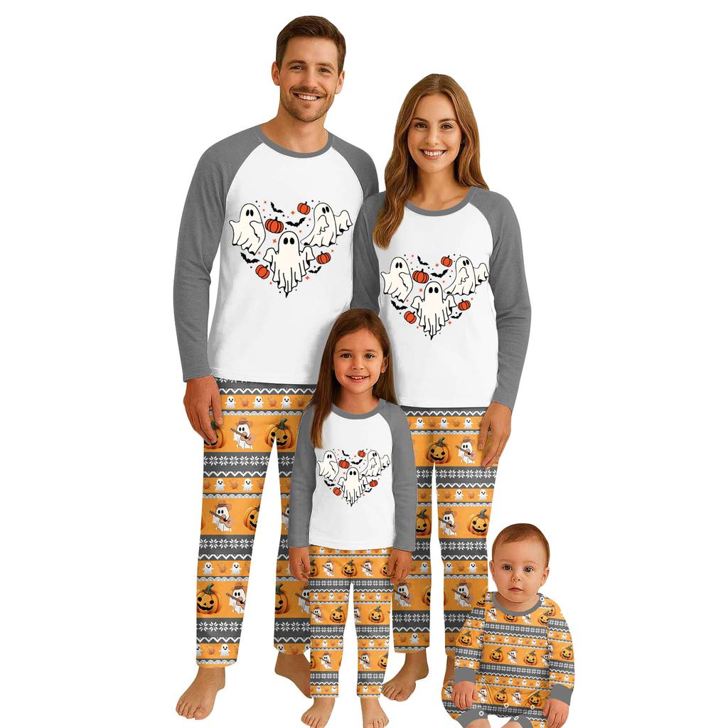 Family Matching Sets Pajamas, Loungewear Outfits,Family Matching Long Sleeve Tops+Pants Set