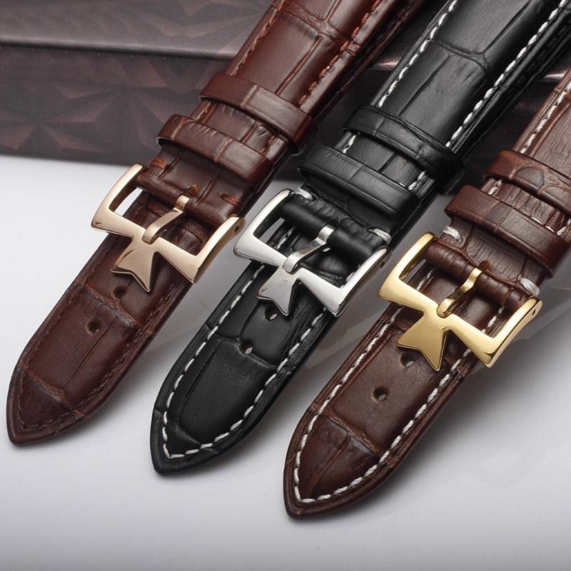 Первый слой кожи универсальный ремешок для Vacheron vc Constantin браслета Heritage мужской ремешок с узором под крокодила 19 мм 20 мм 21 мм 22 мм