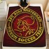 1PC AFC Ajax Patterned Flannel Blanket Suitable For All Seasons for Home Decor Warmth and Comfort Gifts Holiday Present