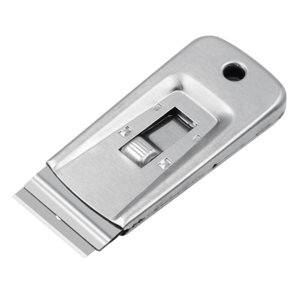 Ручной скребок со стальными лезвиями и 10 сменных лезвий для уборки дома