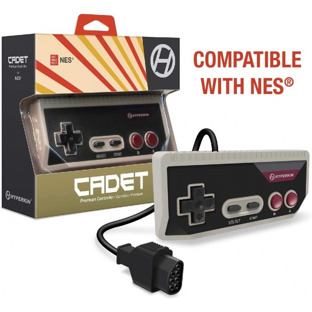 Без Hyperkin Cadet Nes Новый Famicom Эксклюзивный проводной контроллер Серый Nes Controller
