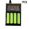 1PCS Lithium Battery Four Slot  For Smart Charger LCD Display 3.7V-4.2V