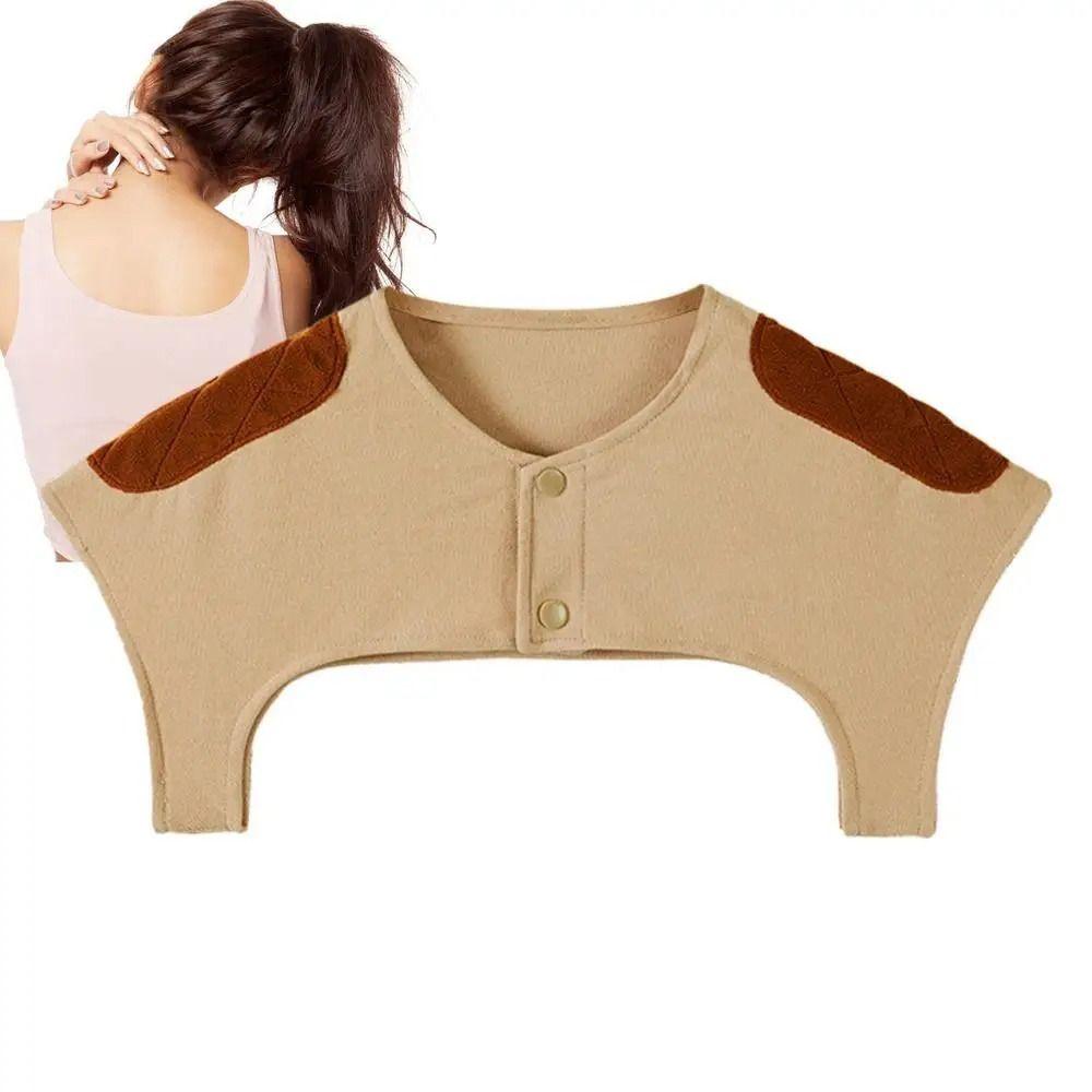 Keep Warm Back Protector Brace Breathable Shoulder Shawl Shoulder Warmer Wrap  Middle-Aged Elder