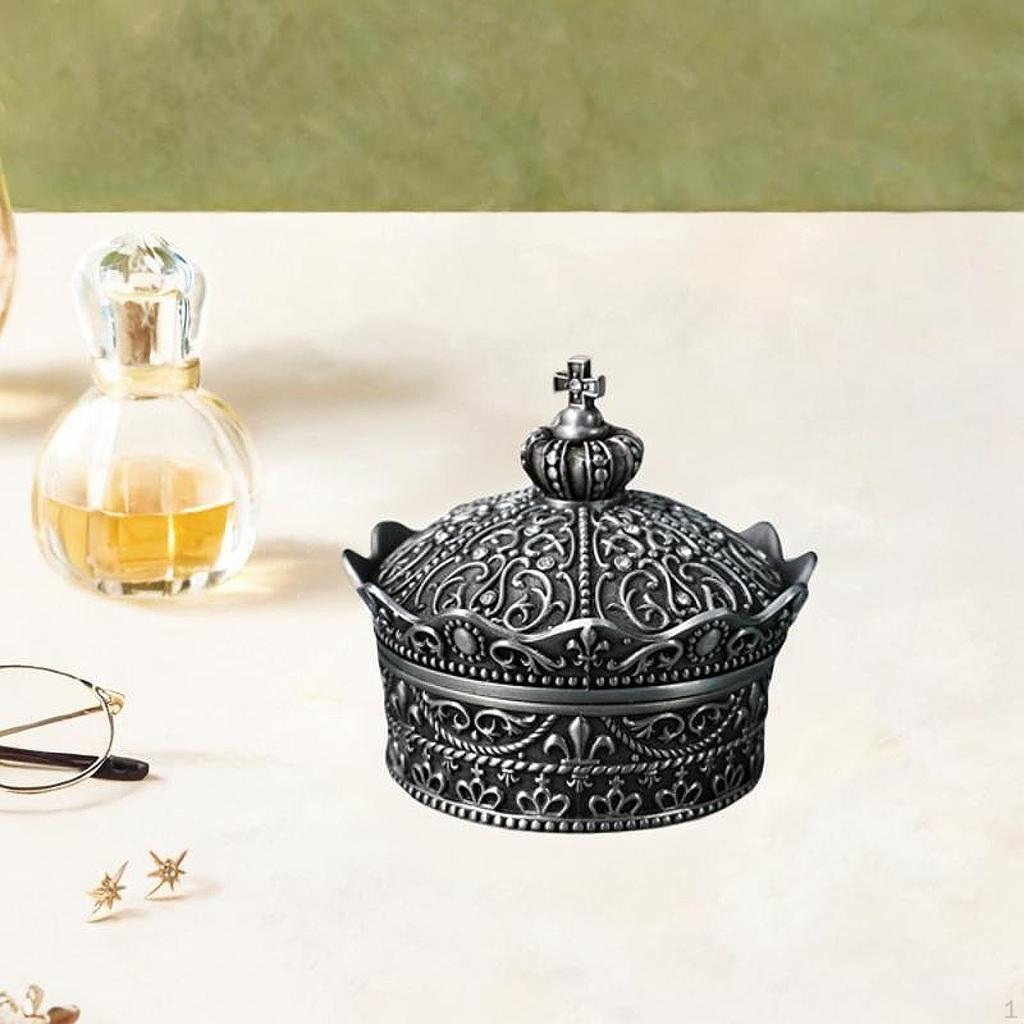 Шкатулка для украшений в виде короны для ожерелий и подвесок