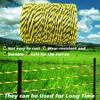 200M Roll Electric Fence Rope Polywire With Steel Poly Rope For Horse Animal Fencing Ultra Low Resistance Wire