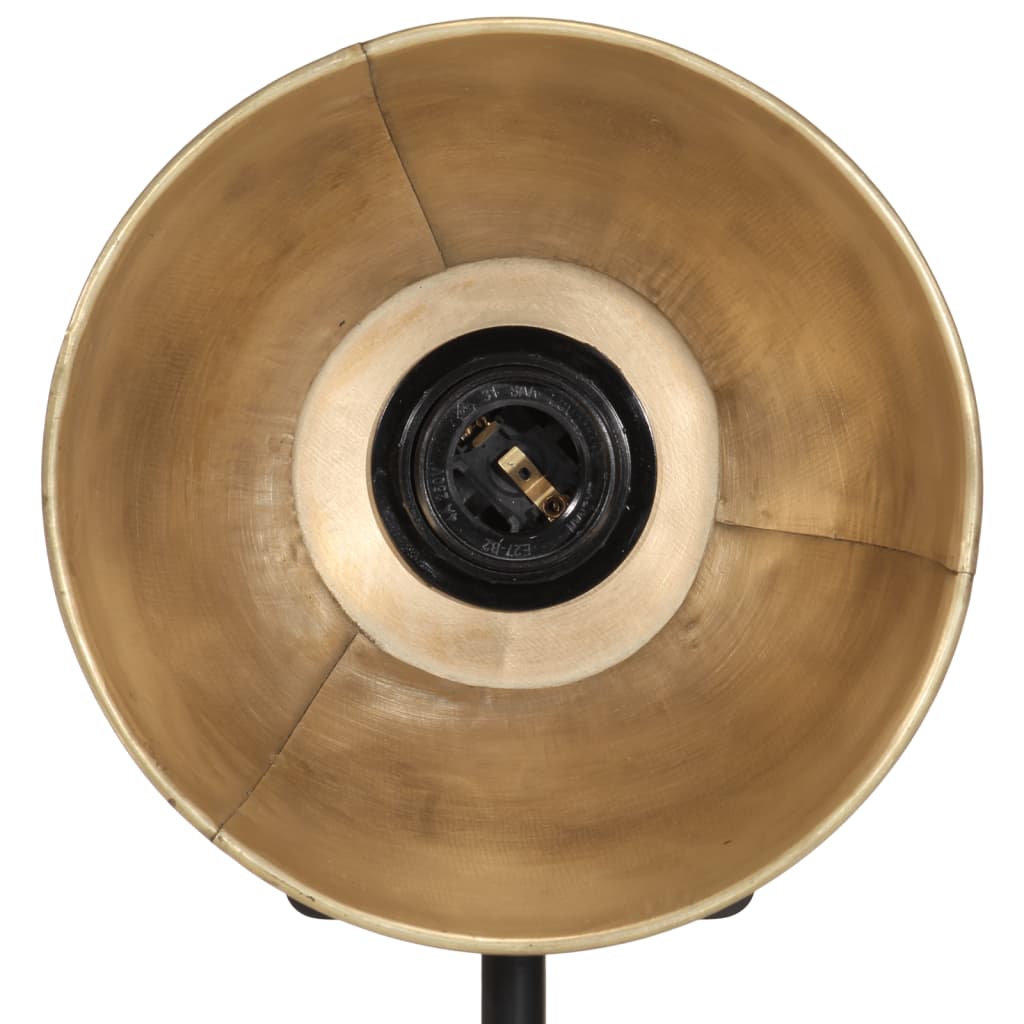 Desk Lamp 25 W Antique Brass Finish 17 x 17 x 50 cm E27 Socket