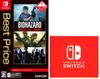 Resident Evil Triple Pack Best Price Switch Nintendo Switch Logo Design Microfiber Cloth Included - Bonus