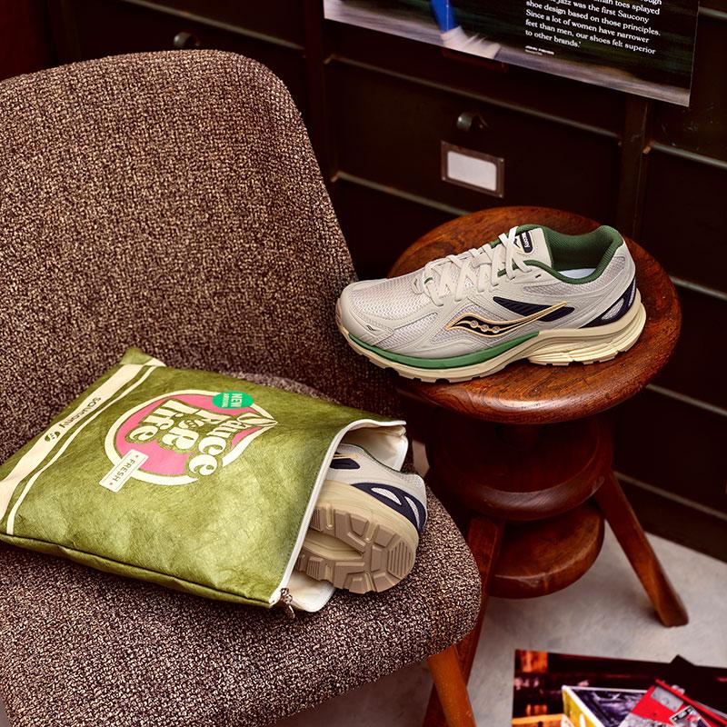 SAUCONY Kinvara 4 Ретро Удобные Нескользящие Прочные Низкие Повседневные Кроссовки для Города Унисекс кроссовки Milan-Green S79052-2