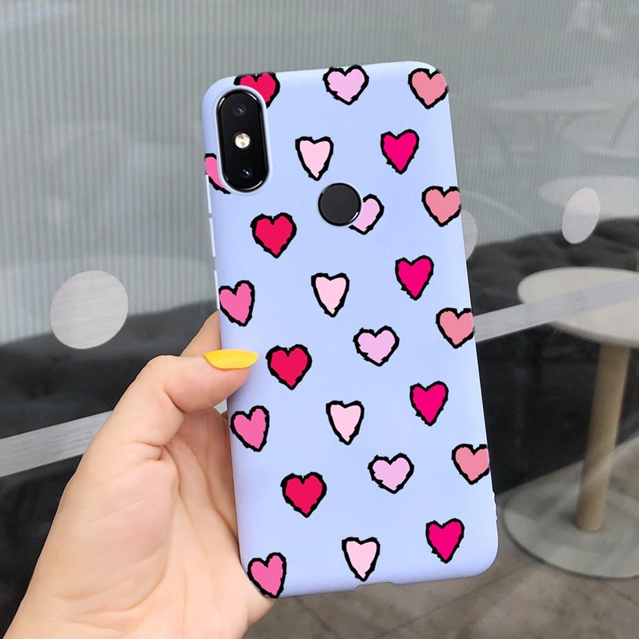For Xiaomi Mi 8 SE Case Fashion Girl Flower Candy Color Soft Silicone Cover For Xiaomi Mi 8 Lite Phone Cases Mi8 Mi 8 SE Bumper