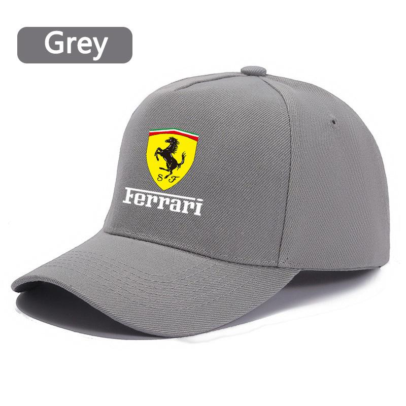 Кепка F1 Ferrari Racing Регулируемая Бейсболка Солнцезащитные Кепки Аксессуары Для Ferrari F430 Stradale 458 488 599 612 F12 Charles Leclerc