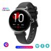 Bluetooth Звонки Умные Часы Экран Всегда Включен 1,04 дюйма Модные Женские Умные Часы Металлический Корпус Маленький Экран Часы