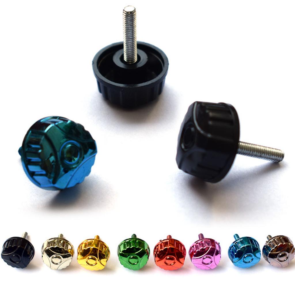 Standard Fishing Reel Handle Screw Caps Fishing Reel Replacements Parts Reel Handle Screws Nuts Caps for Reel Handle