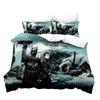 Movie Game Three-Piece Quilt Cover Printing 3D Digital Printing Quilt Kit
