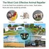 Ultrasonic Solar Animal Repeller: Dog, Rat & Bird Deterrent