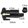 Front Rear Windscreen Washer Pump Water Motor Twin Outlet Fits Nozzle Jet For Nissan Qashqai Dualis J10 Pathfinder R51