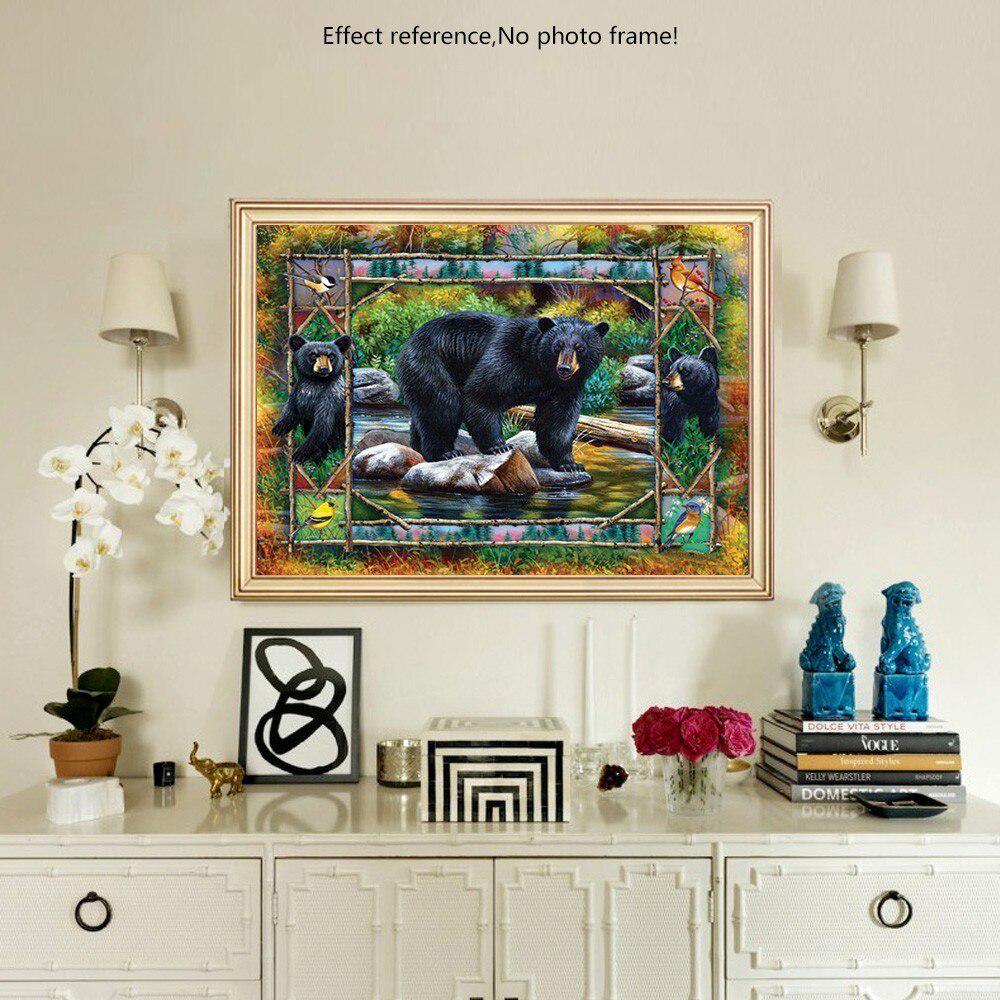 Diamond Painting Bear Rhinestone Mosaic Animal 5D DIY Diamond Embroidery