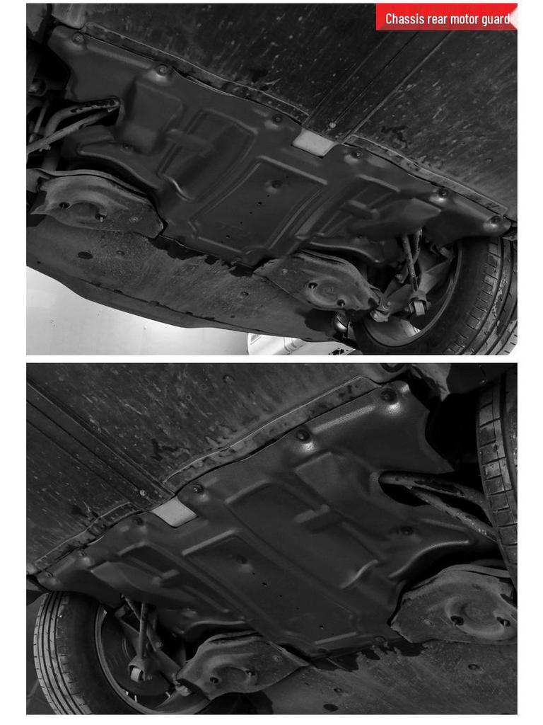 Защитная панель двигателя и аккумулятора днища Tesla Model 3/Model Y