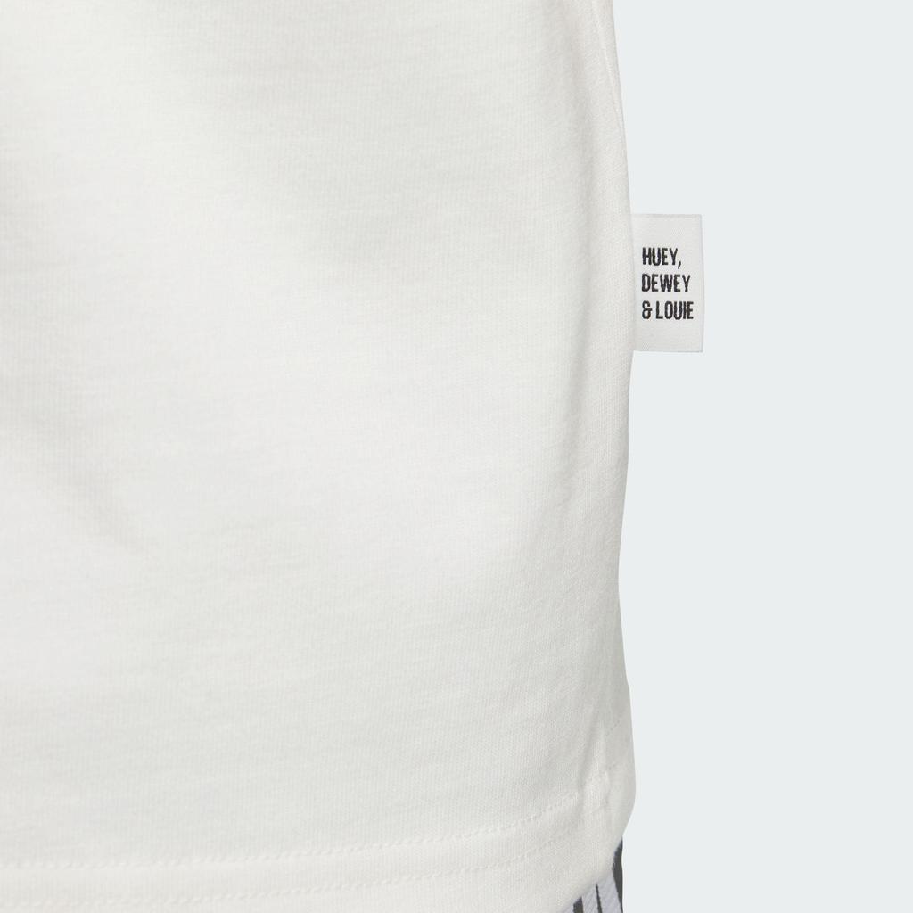 Adidas Спортивная футболка с коротким рукавом Disney Cotton Print, женские топы, белые JP1428