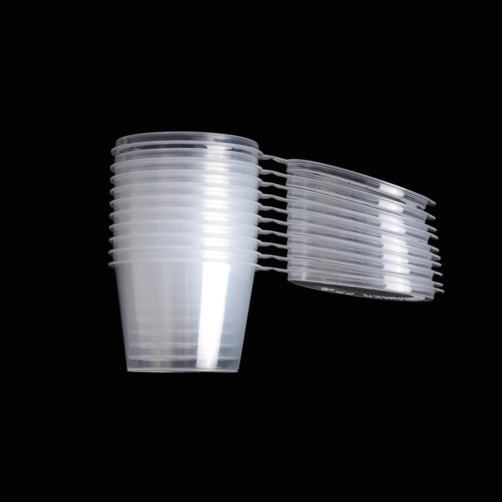 30Pcs Small Hinged Lids Takeaway Pigment Paint Box Food Containers Sauce Cup Palette