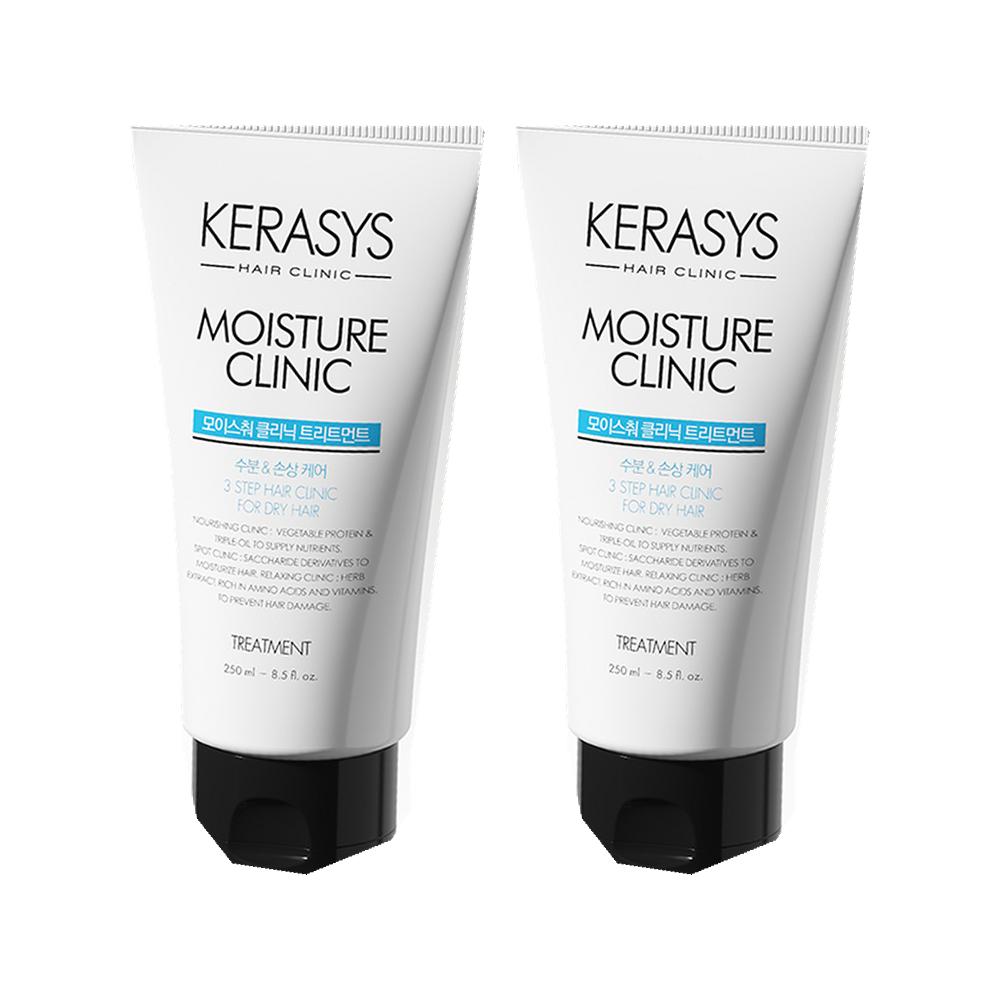 [DAISO] Kerasys Hair Clinic Damage Clinic Shampoo & Conditioner 180ml / Damage & Moisture Clinic Treatment 250ml