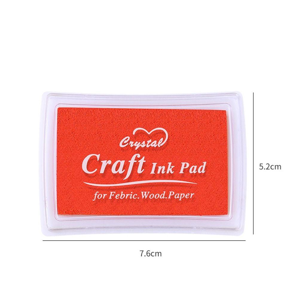 Quick-drying Finger Signature Inkpad Clear Stamping Thumbprint Ink Pad  Graffiti Drawing