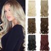 24 Inches 5 Clip In Hair Extension Heat Resistant Fake Hairpieces Long Wavy Hairstyles Synthetic Clip In On Hair Extensions
