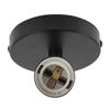 Iron Wall Lamp Base 85-265V Light Bulb Holder Socket Durable Wall Lamp Holder  Showcase
