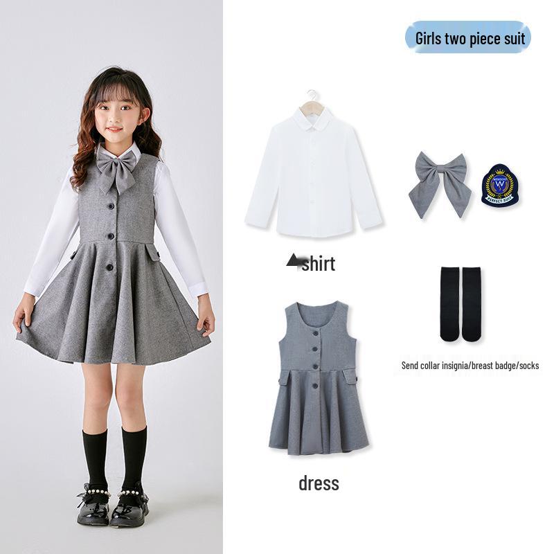 Детская спортивная одежда в британском стиле, школьная форма для детского сада и начальной школы