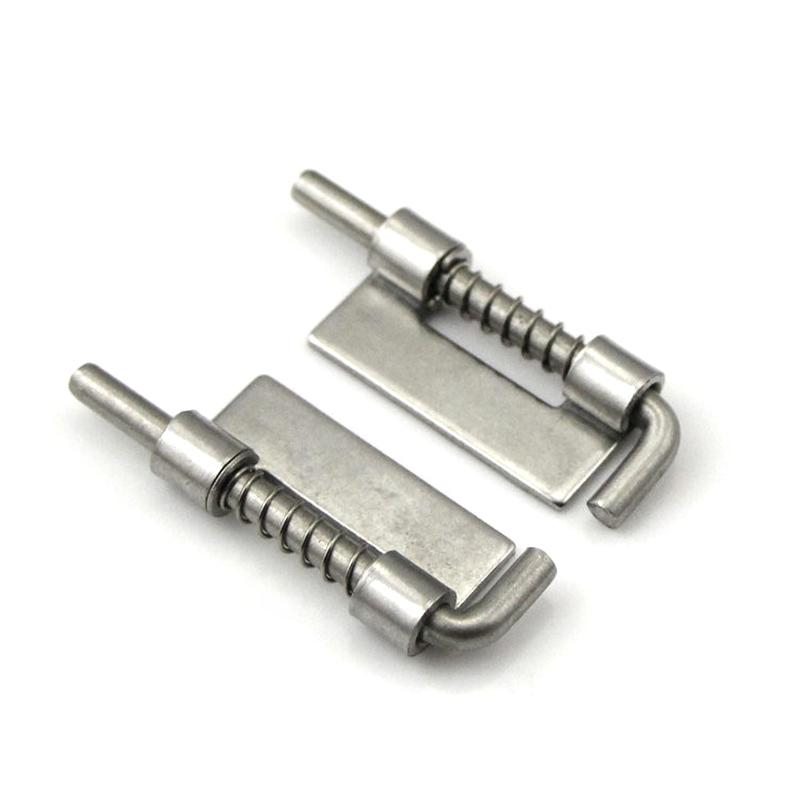 1 пара 304 нержавеющая сталь нагруженная петля безопасности пружинный болт цилиндрический защелка шкаф