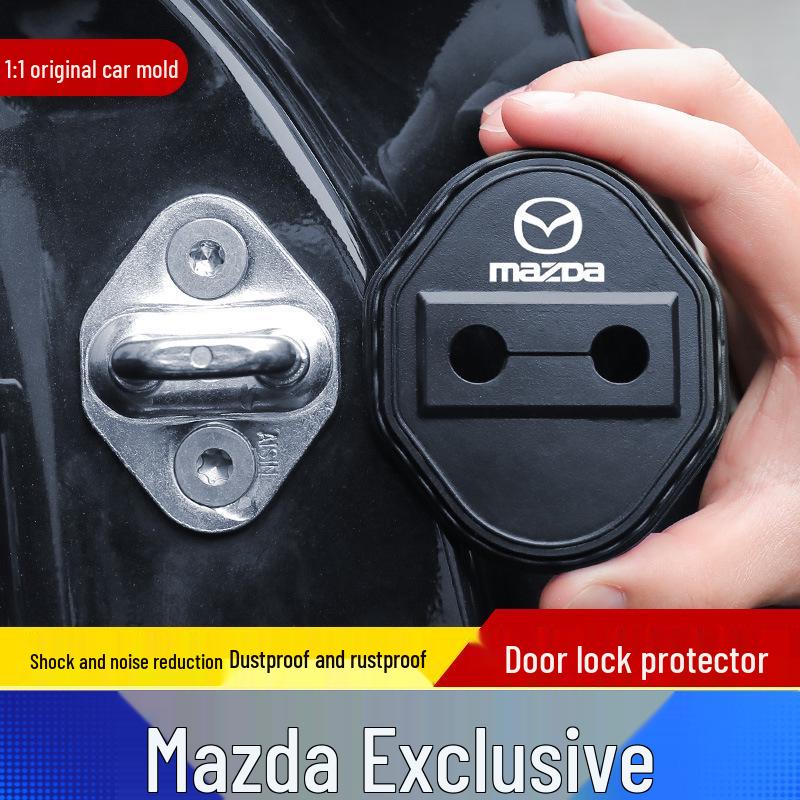 Силиконовая накладка на замок двери Mazda для 6, M3, M6, Atenza, CX-5, CX-4, Xingcheng, Angkesaila