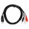 Plug and Play DIN 8Pin Male Audio Lead Male to Male Audio Connection Cable  Vintage Audio Equipment