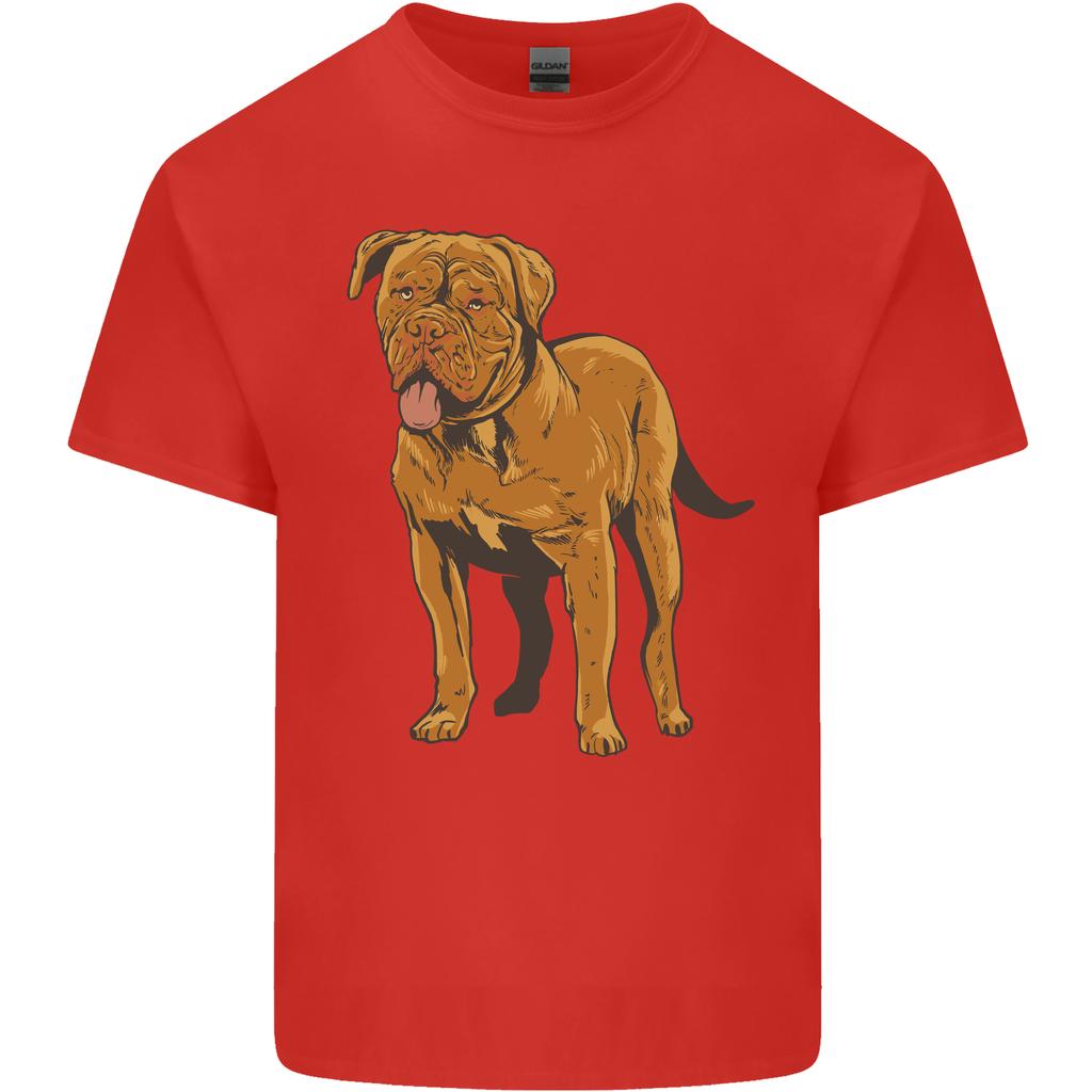 French Mastiff Dogue Bordeaux Dog Unisexs Light Cotton TShirt