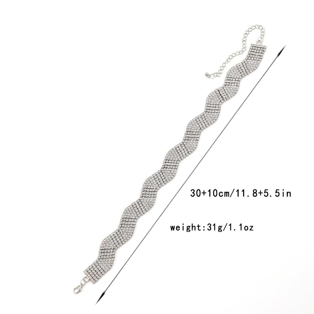 2024 Новое роскошное женское ожерелье-чокер с бриллиантами и цирконами в стиле INS