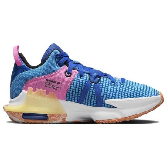 Nike LeBron Witness 7 EP Low Гипер Королевский Розовый - DM1122-400