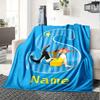 Pippi Longstocking Blanket With Customizable Name Soft And Comfortable Shawl Blanket For All Seasons Suitable For Home Travel Camping Office
