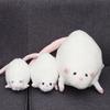 Plush Mouse Doll 30/45/90cm Animal Figure Creative Flower Branch Rat Doll  Kids Gift Birthday