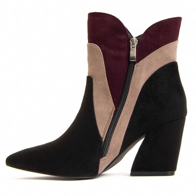 Botín De Tacón Para Mujer. Montevita Mila 96635