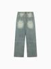 HANGTEN Men'S Lightweight Wide Denim Pants_296(10570-055-403-10)