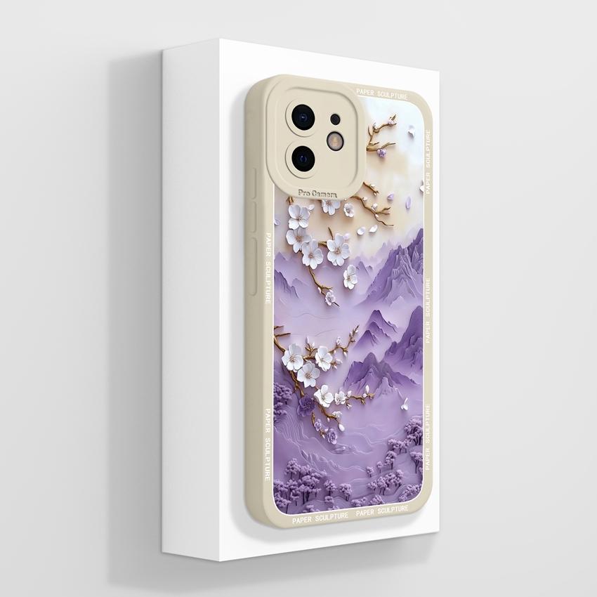 Для iPhone 12 11 XR 6 7 8 Plus Mini Pro Max Чехлы для телефонов Милые плюшевые узоры с кроликами Жидкий силикон Пылезащитная защита Мягкая задняя крышка Для чехла iPhone