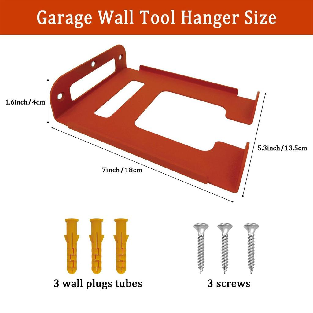 Weedeater Rack Utility Hooks For Garage Tool Organizers And Storage Wall Mounted Organization Holder Rack For Utility Closets
