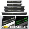 Car Luminous Threshold Protect Auto Emblem Sticker Accessories For Mercedes Benz AMG Brabus Smart Maybach W204 GLC CLA W205 W203 Dnvz5