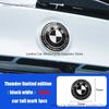 For BMW 3 Series 5 Series Modified Thunder Limited Edition Black and White Front and Rear Logo X1 X3 X5 X6 Wheel Cover Decoration