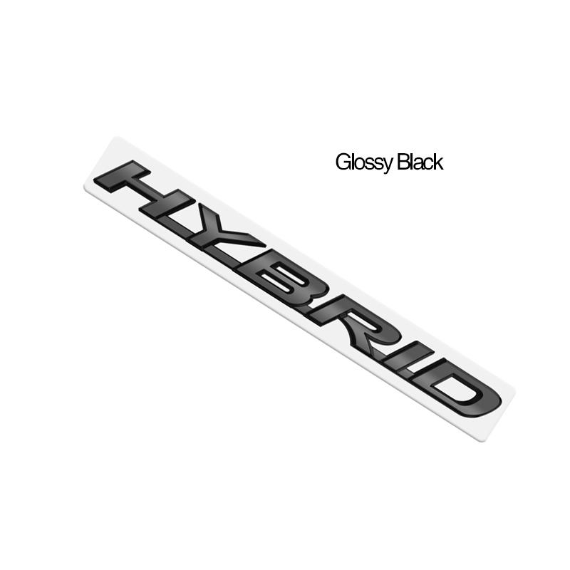 AAOU1 Metal Emblem Car Sticker Badge Decal Body Trunk Decor for Lexus Hybrid IS250 IS300 ES250 ES260 ES300 ES350 LS400 Glossy Black