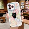 Милый чехол для телефона Funny Cats для iPhone 11, чехол для iPhone 15, 16 Pro, 12, 13, 14 Pro Max, XR, XS, X, 7, 8, 16 Plus, SE, мягкий силиконовый чехол