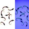 6PCS #14 #16 Brown Nymph Buzzer Fly Trout Fishing Flies UV Color Artificial Fishing Lure