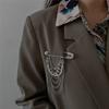 Exquisite Tassels Brooch Pin Vintage Pin Unique Accessory Statement Brooch Alloy Texture Suitable for Fashion Outfits