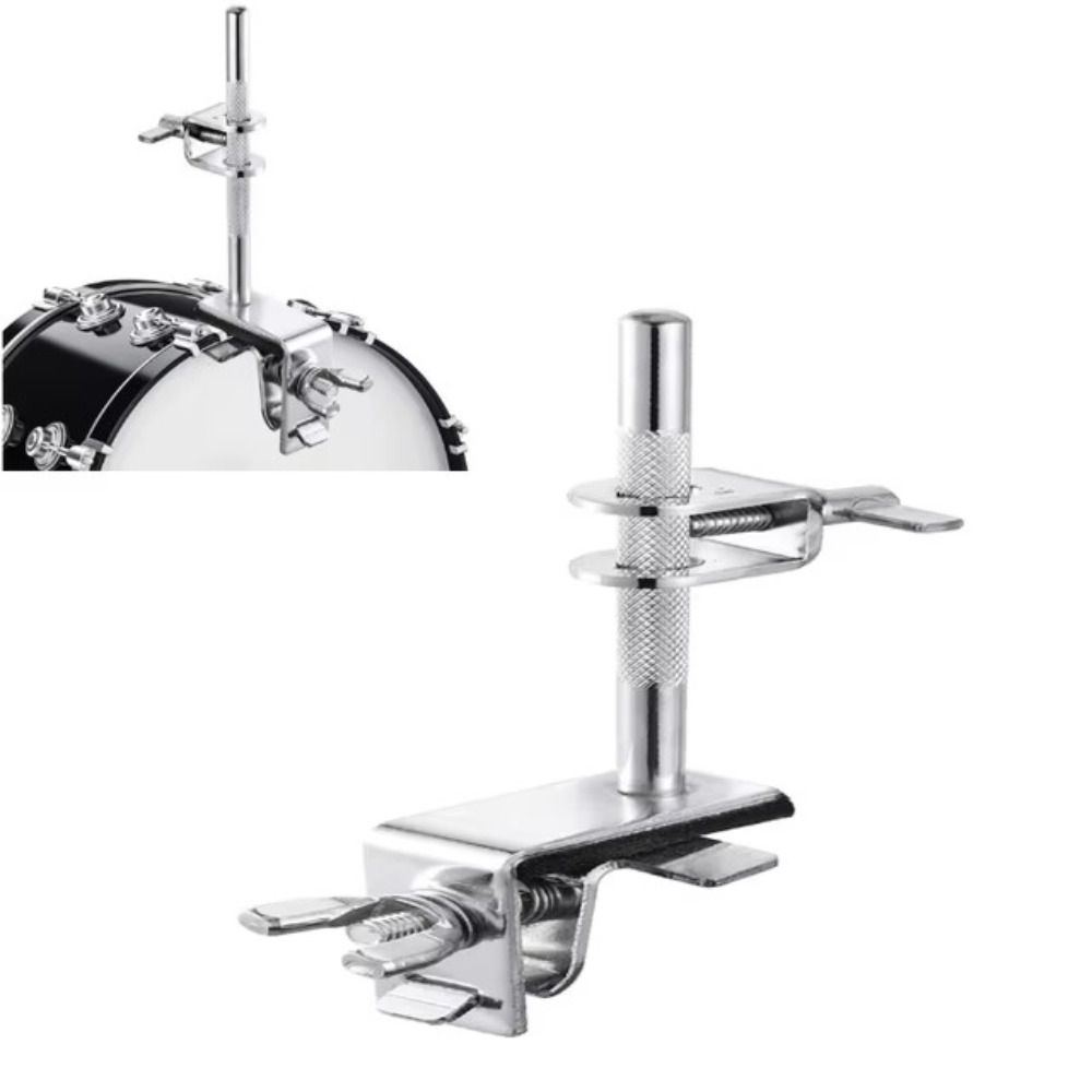 Musical Instrument Support Clip Drum Cowbell Clamp Percussion Accessory Percussion Bracket Stand